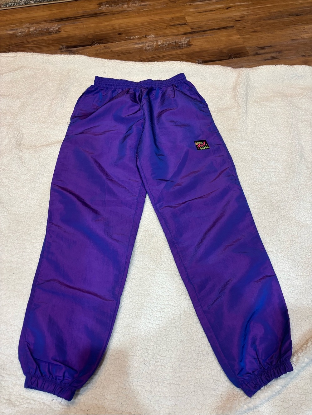 Vintage 90s Surf Style Track Pants